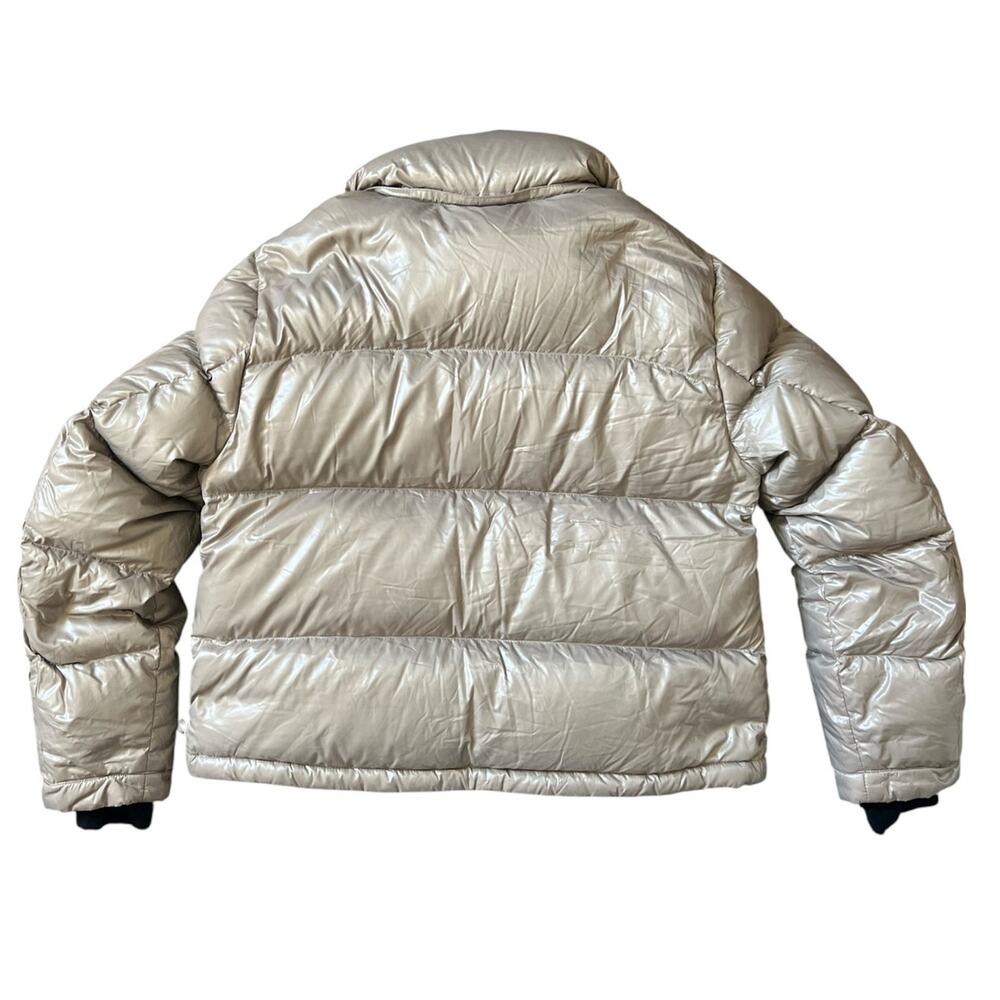 Aritzia Super Puff Shorty Hi-Gloss Jacket Size Medium Modern Taupe - Picture 7 of 12